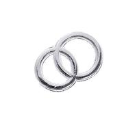 Knorr Prandell 8306214 Wax Wedding Rings, 32 mm, silver