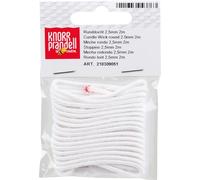 KNORR prandell 8309051 5 x 2 m 1-Piece Candle Wicks 2, White