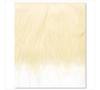 Knorr Prandell Long Haired Plush Fur Fabric 20cm x 35cm - Light Blonde #905