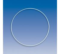 Knorr Prandell White Metal ⌀ 3mm Wire Craft Ring - 1pc x 18cm