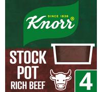 Knorr Rich Beef Stock Pot 4 Pack 112g