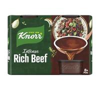 Knorr Rich Beef Stock Pots gluten-free to add a deep beef flavour to your dishes 8x 28 g