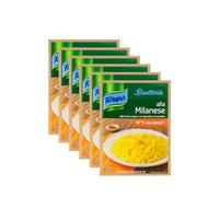 Knorr Risotto alla Milanese with Saffron, 175g (Pack of 6) - 100% Italian Prepared Rice Dish