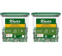Knorr Vegetable Bouillon Cubes, 60 Cubes x 450 ml (Pack of 2)