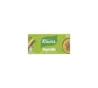 Knorr Vegetable Stock Cubes glutenfree to add a rich flavour to vegetablebased and vegetarian meals 20x 10 g