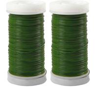 KnorrPrandell 0.35 mm Binding Wire, Green (Pack of 2)