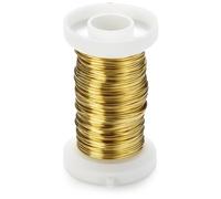 KnorrPrandell 0.60 mm x 18 m Gold-Plated Wire, Gold