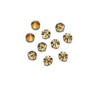KnorrPrandell 17 mm Rhinestones, Pack of 60, Black Diamond