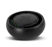 Knoruley 360° USB Bluetooth Mic Video Conferencing, Online Teaching, and Live Broadcasts, Black
