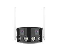 Knoruley 4MP 2K HD Camera Panorama Large Screen Surveillance Dual Vision Splicing Ultra Wide Angle 180° Full Color Camera UK Plug