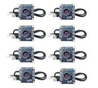 Knoruley 8Pcs 100 Degree Camera Module 1MP OV9732 1280x720 USB Free Driver Manual Focus with1 Meter Cable forWinXP/7/8/10