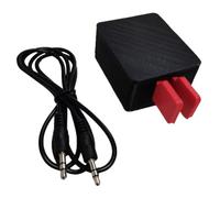 Knoruley Ak02 Assembled Magnetic Cw Short Wave Key/Automatic Key/Auto Key Double Paddle for Ham Radio +3.5mm Audio Cable