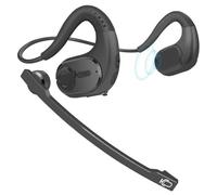 Knoruley Bluetooth 5.3 Wireless Headset with Microphone Truck Driver Bluetooth Headset Sports Headset SP Noise Cancellation