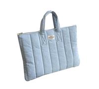 Knoruley Casual Simple Pure Color Laptop Handbag Outdoor Office Travel Study Tablet PC Storage Bag for 15.6 Inch Laptop A