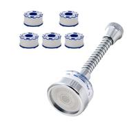 Knoruley Faucet Mount Filters Sink Faucet Water Filter Splash Proof Universal Bath Faucet Connector for Home Bathroom Kitchen