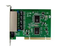 Knoruley PCI Fast Ethernet 10/100Mbps RTL8305SC+RTL8100CL Chipset Quad-Port RJ45 Network Switch Lan Card Easy to Use