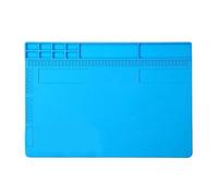 Knoruley Silicone Soldering Mat High-Temperature, Anti-Static ESD Rework Platform for Hot Air, Desoldering Repair C