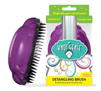 Knot Genie Detangling Brush, Puff of Purple