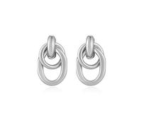 Knot Gold Earrings for Women, Hypoallergenic Statement Chunky Gold Earrings Lightweight Chunky Jewelry for Women, One Size, Brass, No Gemstone