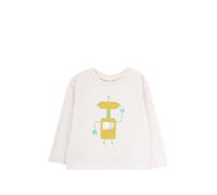 Knot Hello Robot T-shirt - Neutrals 2 yrs-3 yrs-4 yrs-5 yrs-6 yrs-10 yrs