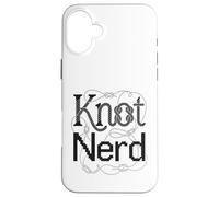 Knot Nerd Shibari Rope Play Kinky Humor Case for iPhone 16 Plus