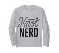 Knot Nerd Shibari Rope Play Kinky Humor Long Sleeve T-Shirt