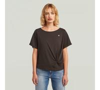G-star Knot Short Sleeve T-shirt Brown XS Woman