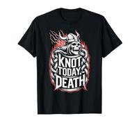 Knot Today Death Viking Skull - Funny Norse Knotwork T-Shirt