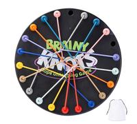 Knot-Untying Rope Toys Fun with Storage Bag Educational Table Rope Toy Elastic Rope for Easy Play Multi-Purpose Rope Knots Puzzle for Sorting Logic Thinking Social Warmth and Laughter Board Game
