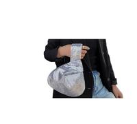 Knot Wrist Bag Knot Wrist Bag Ladies Trendy Fashion Reversible Sequin Evening Clutch Purse Women Girls Small Glitter(Silver)