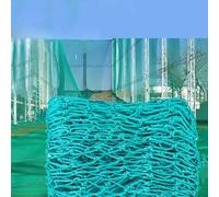 Knotless Double Layer Playground Safety Net, 1MX9M (3.3X29.6FT) Climbing Cargo Net for Tree House, Fort, Backyard Play, Durable and Secure Safety Solution