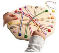 Knots Puzzle Game, Twisted Rope Puzzle Game, Logic Rope Untangling Table Strategy Games, Interactive Challenge, Portable Brainy Knots Ropes Untangling Board Games for Kids 3 Years Up