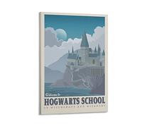 KNOTSS Hogwarts School Poster Decorative Painting Canvas Wall Posters And Art Picture Print Modern Family Bedroom Decor Posters 16x24inch(40x60cm)