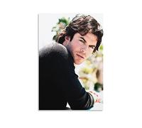 KNOTSS Ian Somerhalder Actor Star Poster Decorative Painting Canvas Wall Posters And Art Picture Print Modern Family Bedroom Decor Posters 12x18inch(30x45cm)
