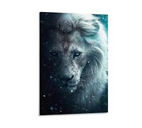 KNOTSS Lion Animal Art Poster Poster Decorative Painting Canvas Wall Posters And Art Picture Print Modern Family Bedroom Decor Posters 16x24inch(40x60cm)