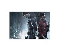 KNOTSS Resident Evil Fanart Poster Decorative Painting Canvas Wall Posters And Art Picture Print Modern Family Bedroom Decor Posters 16x24inch(40x60cm)