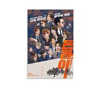 KNOTSS Seventeen Kpop Group Art Poster Decorative Painting Canvas Wall Posters And Art Picture Print Modern Family Bedroom Decor Posters 12x18inch(30x45cm)