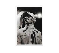 KNOTSS Stevie Wonder Poster Decorative Painting Canvas Wall Posters And Art Picture Print Modern Family Bedroom Decor Posters 12x18inch(30x45cm)
