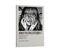 KNOTSS The Junji Ito Collection Poster Decorative Painting Canvas Wall Posters And Art Picture Print Modern Family Bedroom Decor Posters 12x18inch(30x45cm)