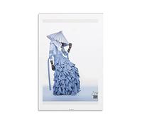 KNOTSS Young Thug - Wyclef Jean Poster Decorative Painting Canvas Wall Posters And Art Picture Print Modern Family Bedroom Decor Posters 12x18inch(30x45cm)