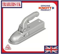 Knott Avonride Trailer Hitch Pressed Steel Coupling 50mm Box 750kgs KQ7KVL