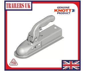 Knott Avonride Trailer Hitch Pressed Steel Coupling 50mm Box 750kgs KQ7KVL