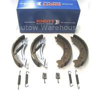 Knott Trailer Brake Shoe Axle Set - 203 x 40 auto-reverse