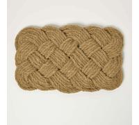 Knotted Coir Doormat 75 x 45 cm