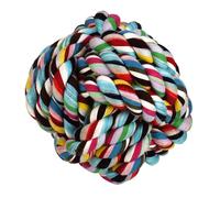 Knotted cotton dog ball Kerbl (x1)