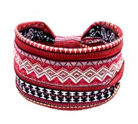 Knotted Headband For Women Elastic Bandeau Sports Headwrap African Hairband Nonslip Stretchy Workout Headwear Fitness Headband