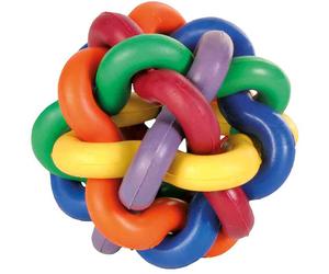 Knotted Natural Rubber Ball - 10cm