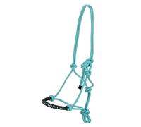 Knotted rope halter with glittering stones for horses USG