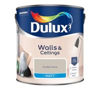 Knotted Twine Walls & Ceilings Matt Emulsion Paint 2.5L - Smooth Creamy Finish, Quick Dry, Low VOC, Easy Application for Interior Walls & Ceilings