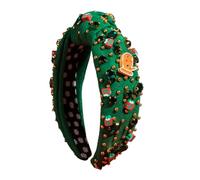 Knotting Wide Brim Headbands For Woman Girl Christmas Hairband Spa Hair Hoop Multipurpose